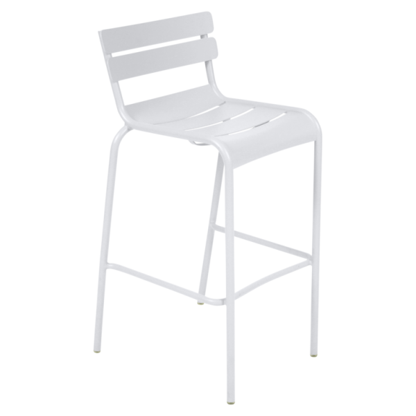 Fermob luxembourg hoge stoel - cotton white-0