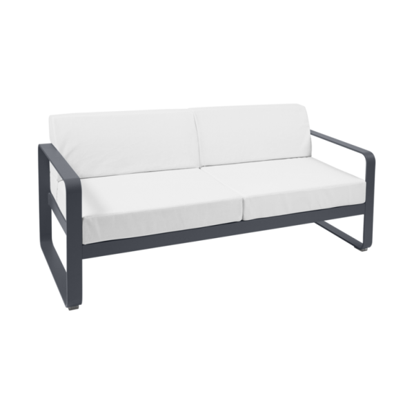 Fermob bellevie lounge sofa - anthracite-0