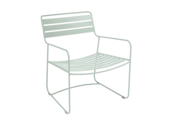 surprising low armchair Fermob Ice Mint-0